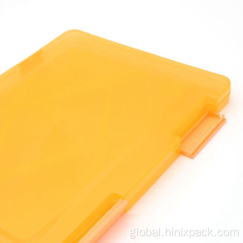 Plastic File Folder Case A4 plastic portable office storage stationery file folder Manufactory